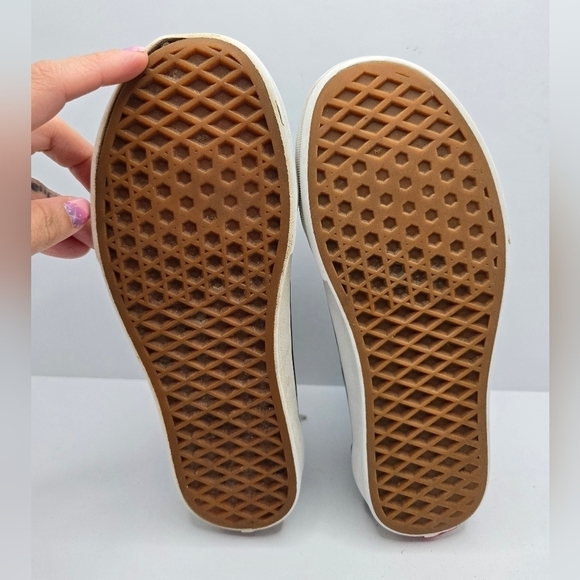 Vans | Old Skool black suede canvas sporty low-top sneakers | WMS 6 - Picture 12 of 13